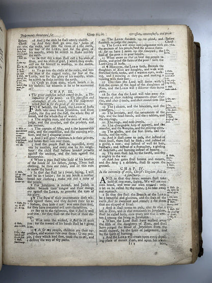 Antique King James Bible 1763