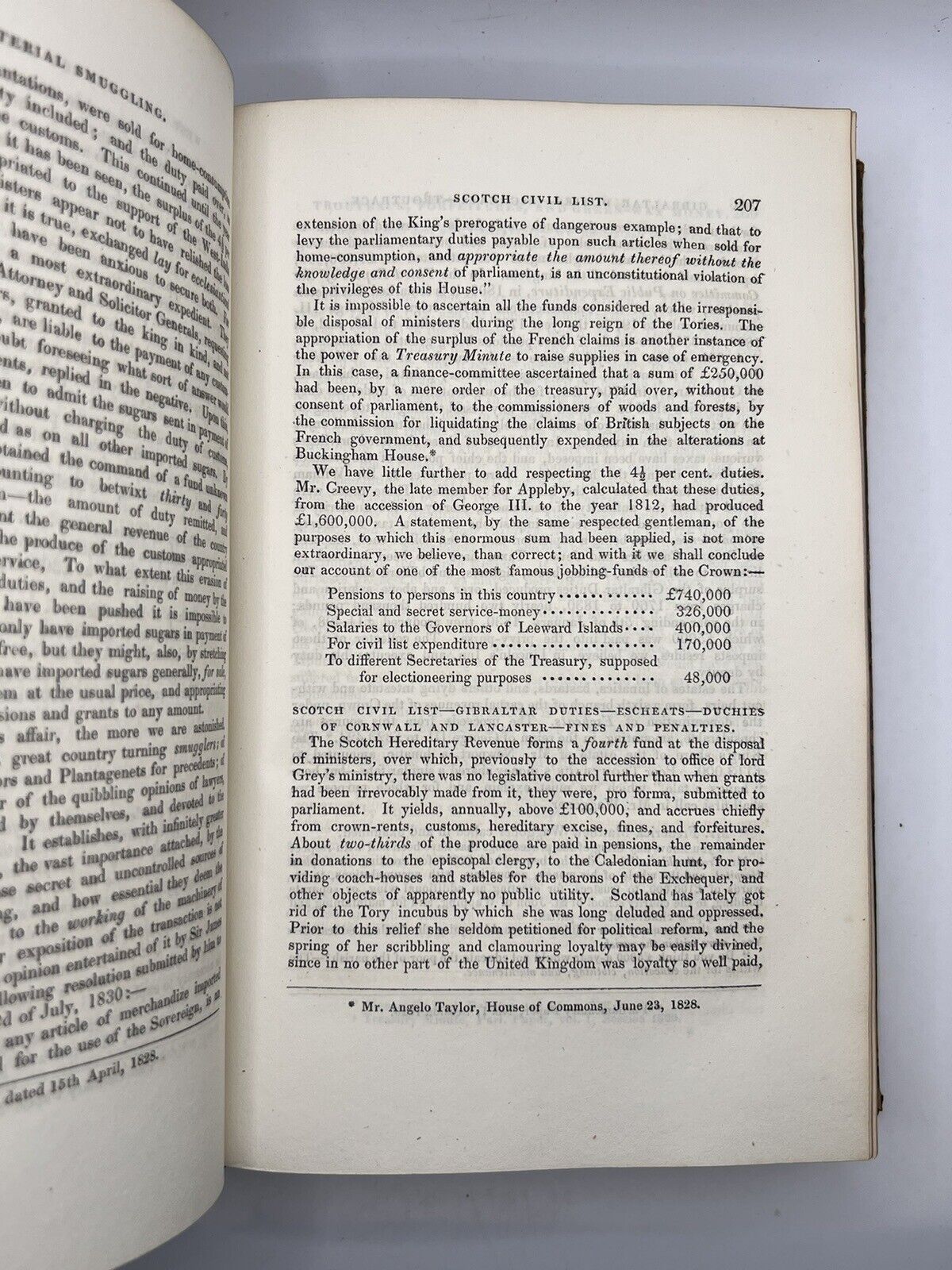 The Black Book: An Exposition of British Government Corruption 1835