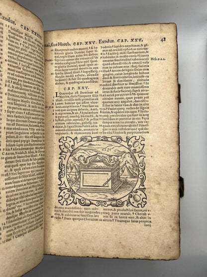 Biblia Sacra 1571 Illustrated Vulgate