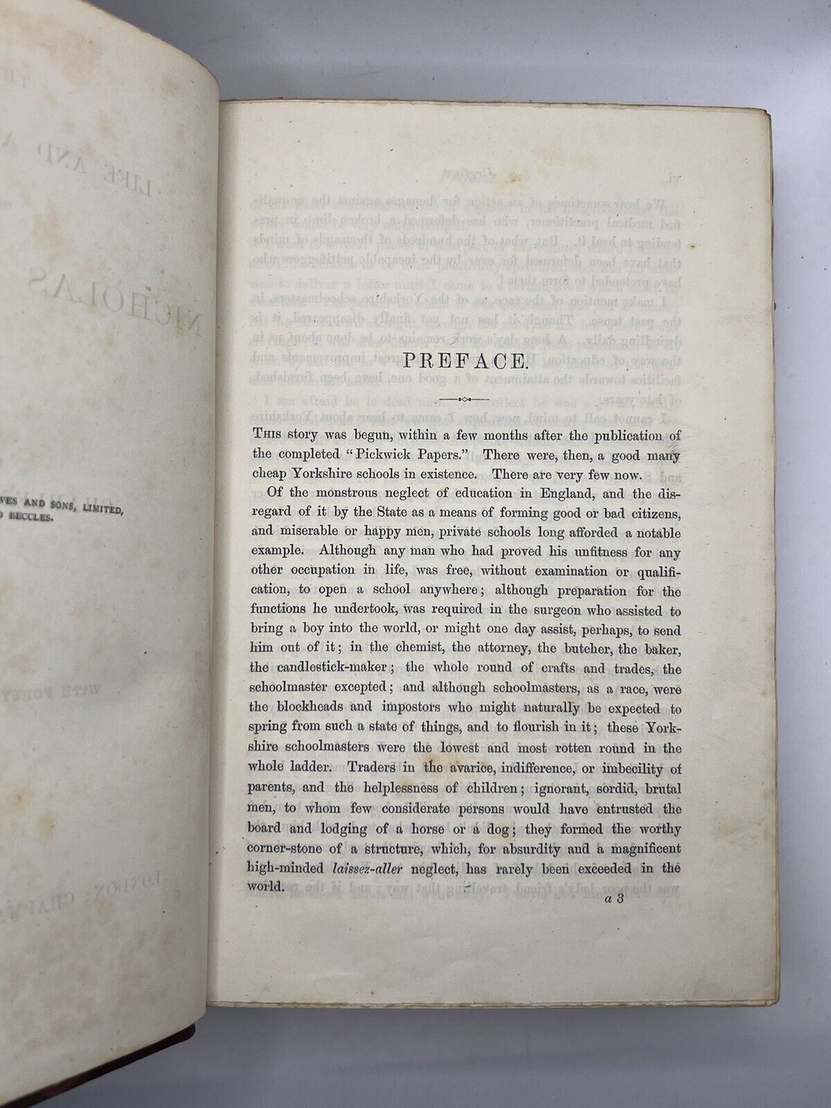 Nicholas Nickleby by Charles Dickens 1890