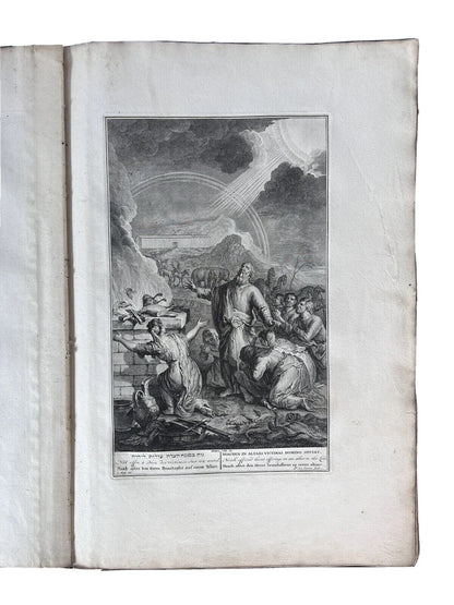 A Stunning Set of 40 HUGE Biblical Prints / Plates After G. Hoet (c.1700)