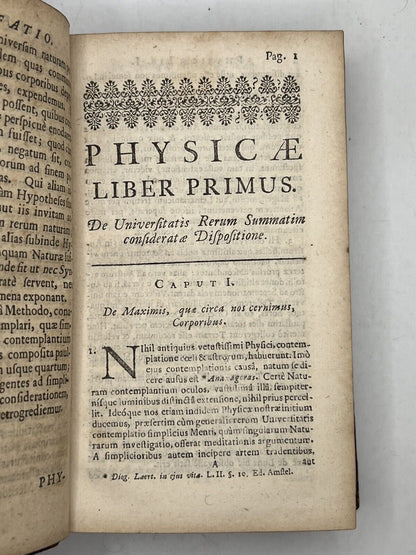 Johannes Clericus' Physics 1708