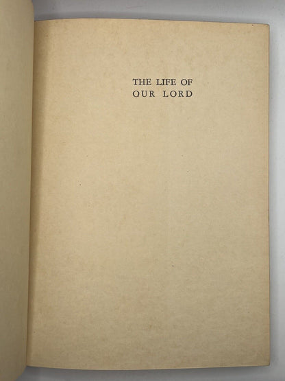 The Life of Our Lord by Charles Dickens 1934 First Edition