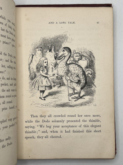 Alice's Adventures in Wonderland by Lewis Carroll 1867 First Edition