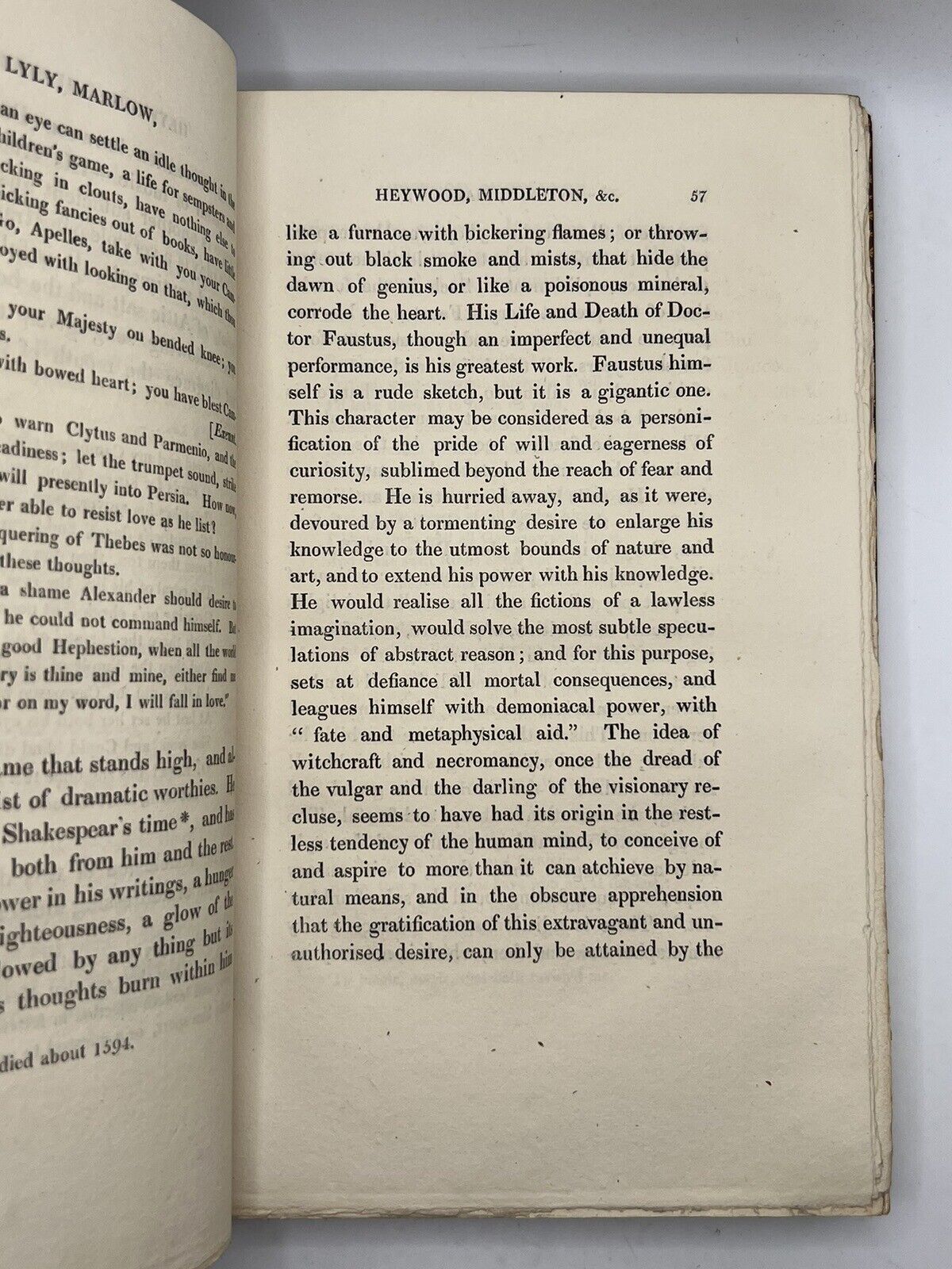 Lectures on Dramatic Literature by William Hazlitt 1820 First Edition