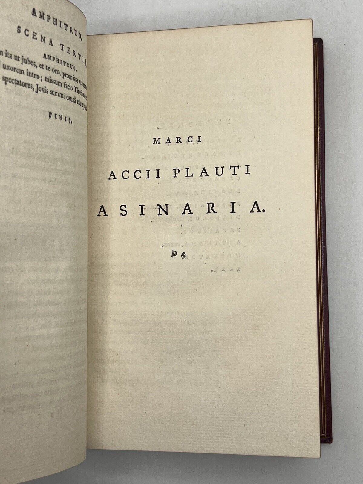 The Works of Plautus 1763 Foulis Press