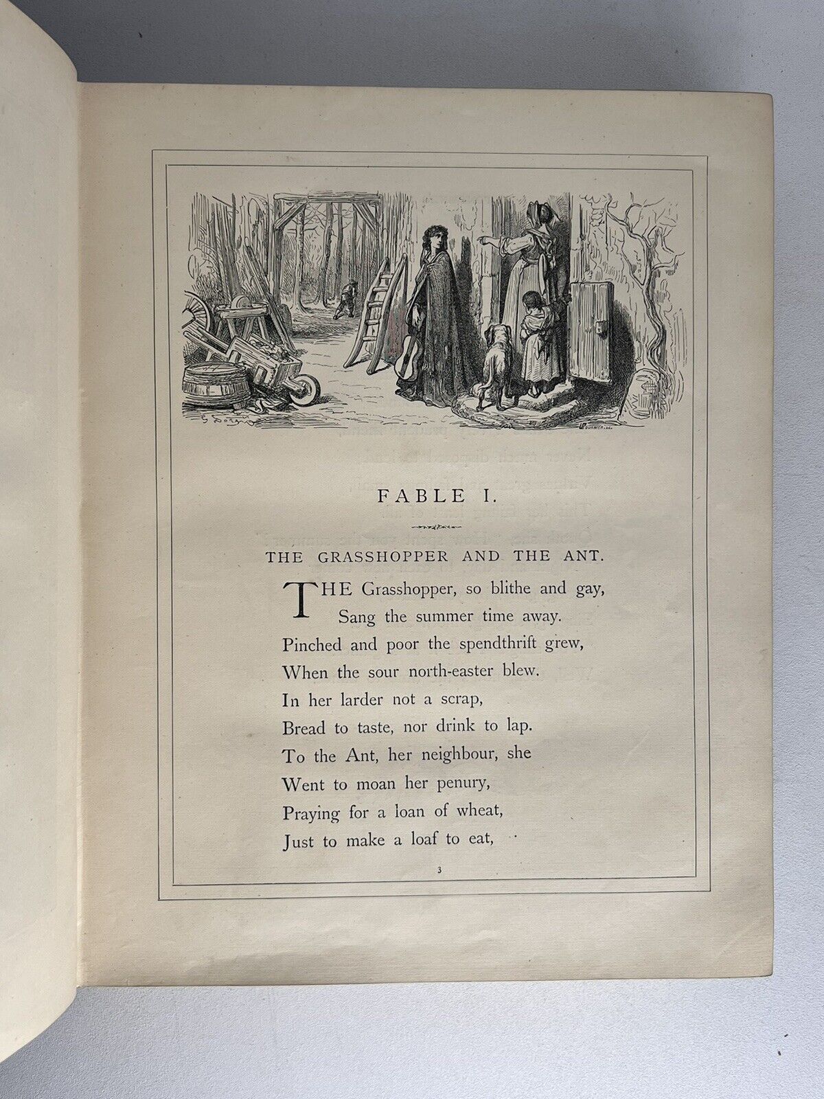 Fontaine Fables in English Gustave Dore