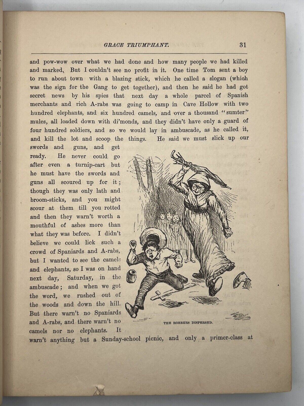 Huckleberry Finn by Mark Twain 1885 First American Edition in Original Cloth