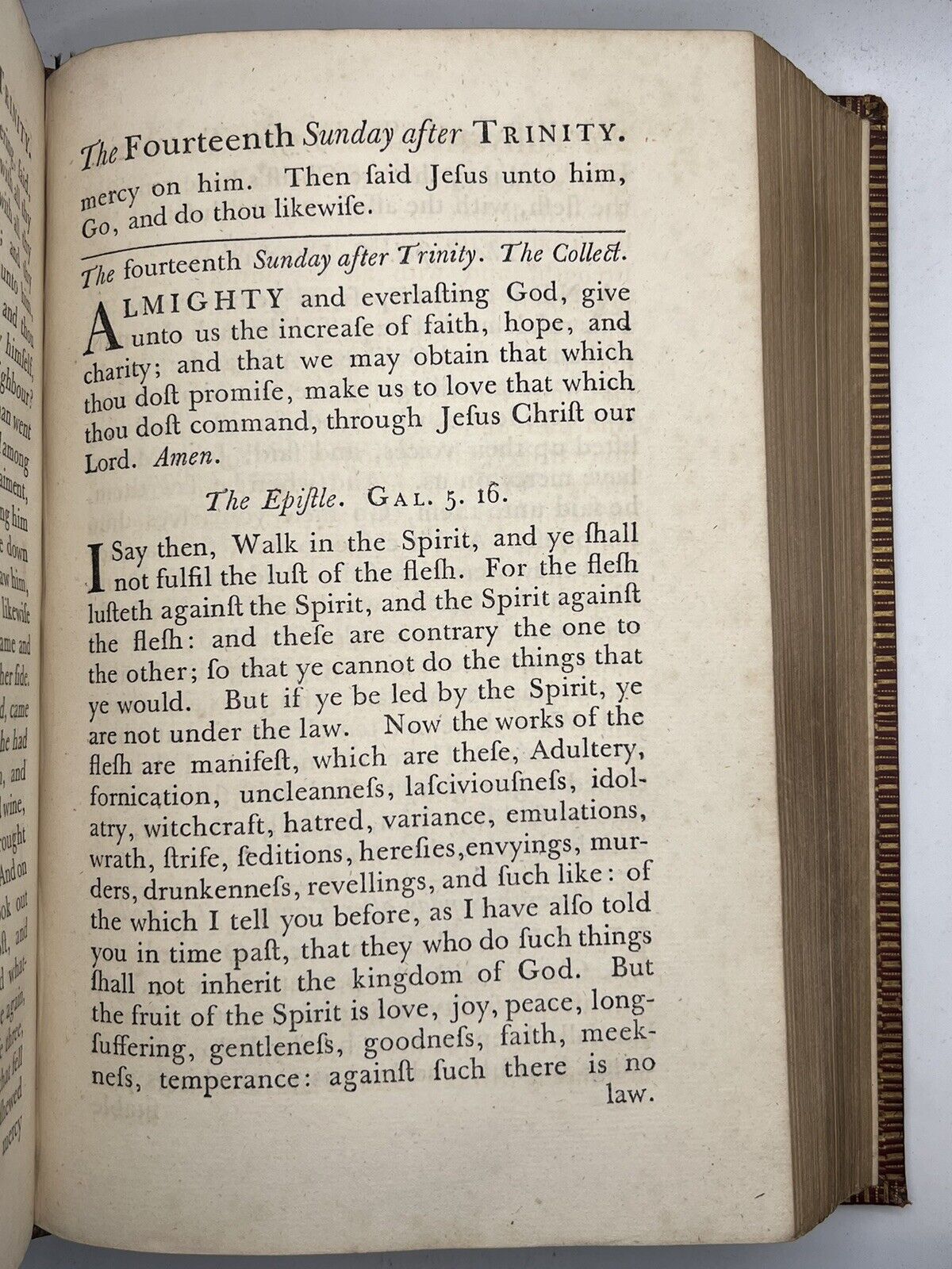 The Book of Common Prayer 1762 John Baskerville