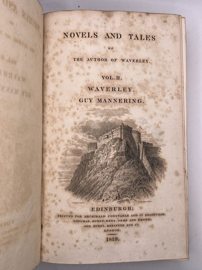 The Novels and Tales of Walter Scott 1819