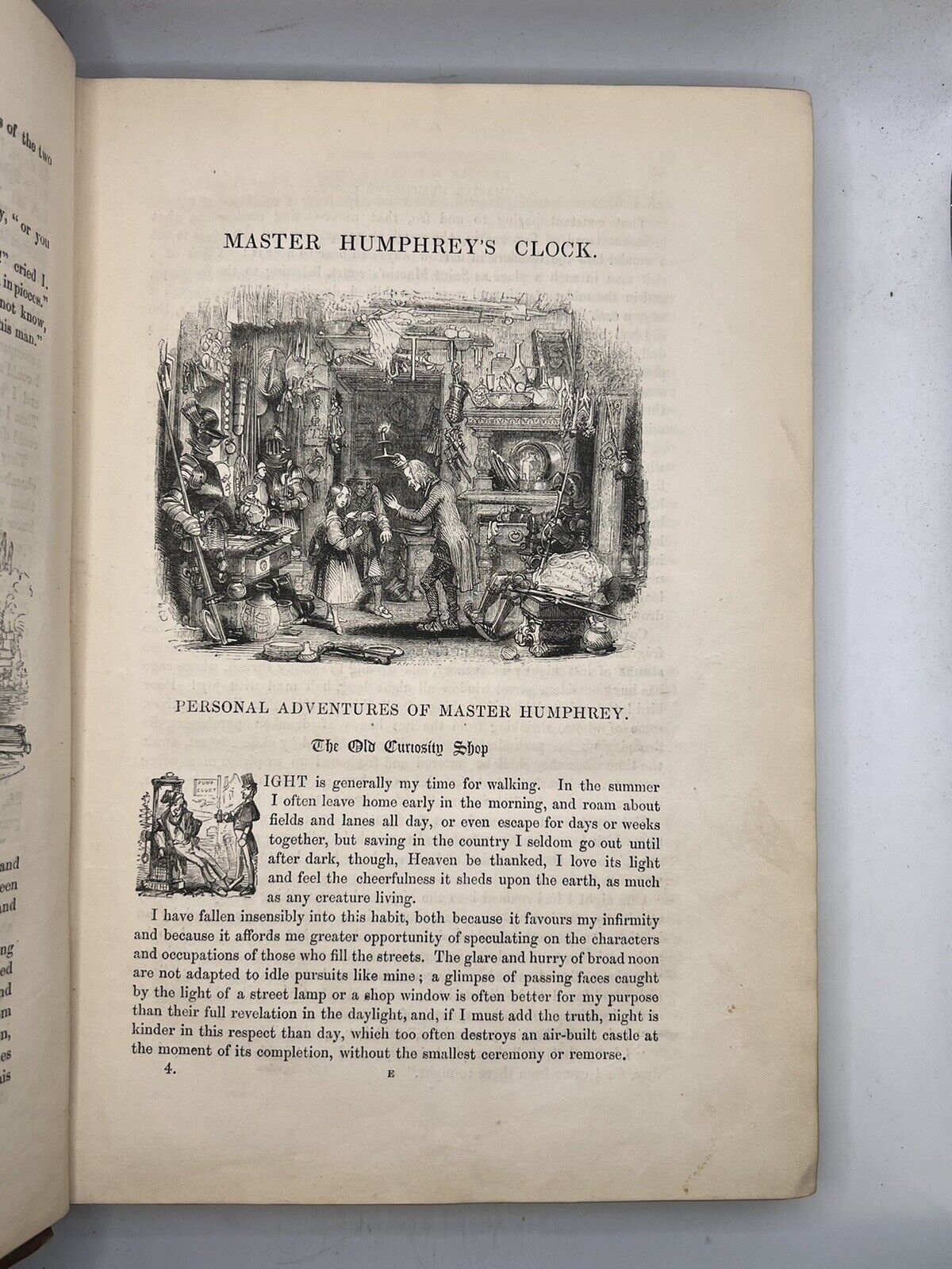 Master Humphrey's Clock by Charles Dickens 1840-41 First Edition Original Cloth