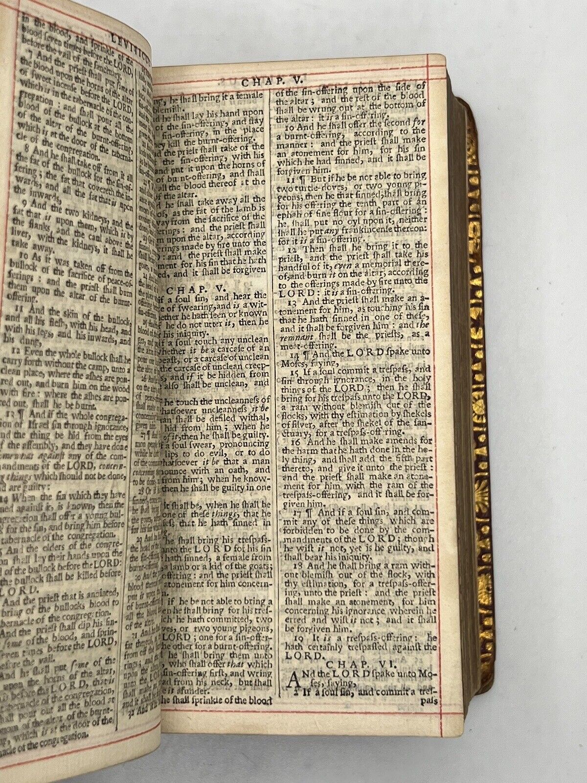 The King James Bible 1716 Miniature Bible