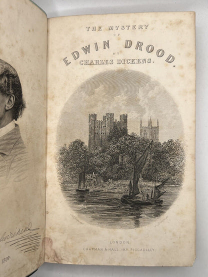 The Mystery of Edwin Drood by Charles Dickens 1870 First Edition from Original Parts