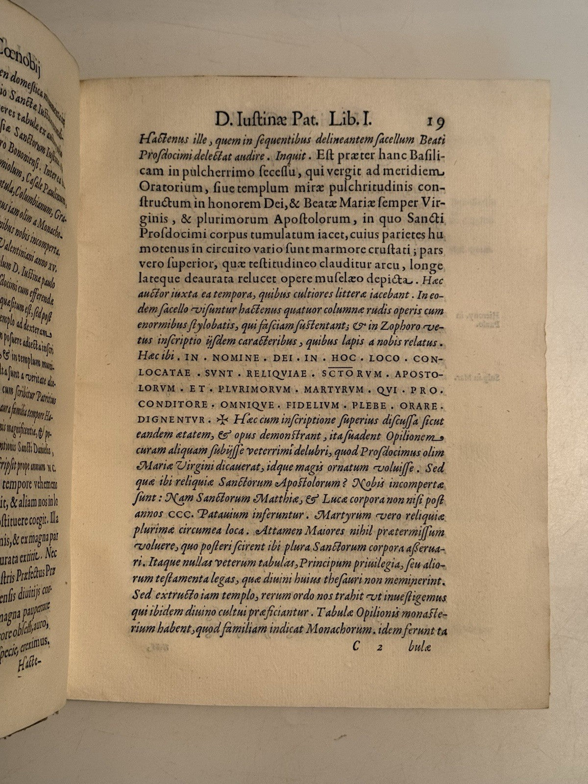 Patavino's History of the Benedictines 1606 First Edition