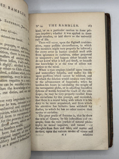 The Rambler by Samuel Johnson 1794