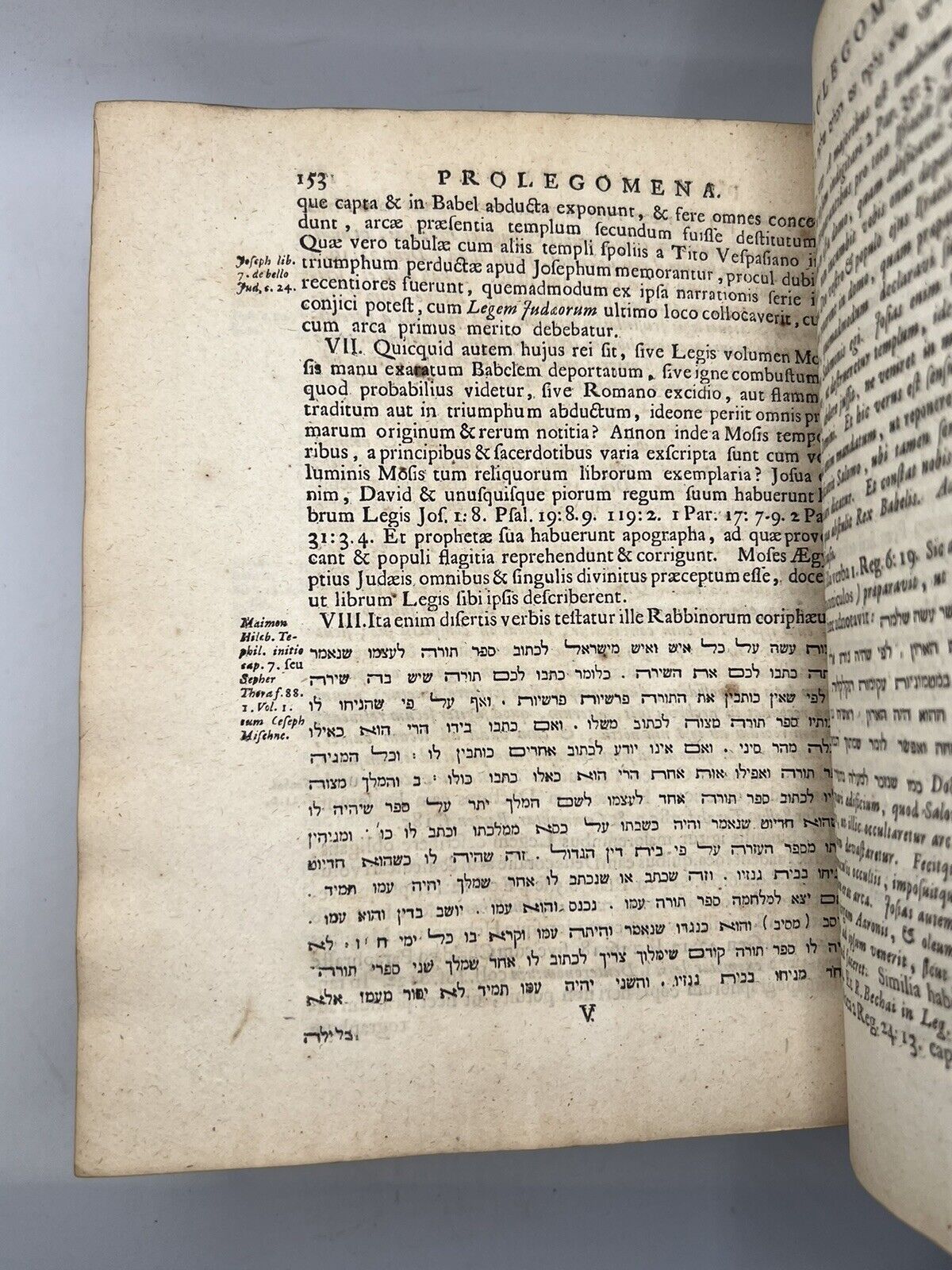 Midrash Chronology Johannes Meyer 1699 First Edition