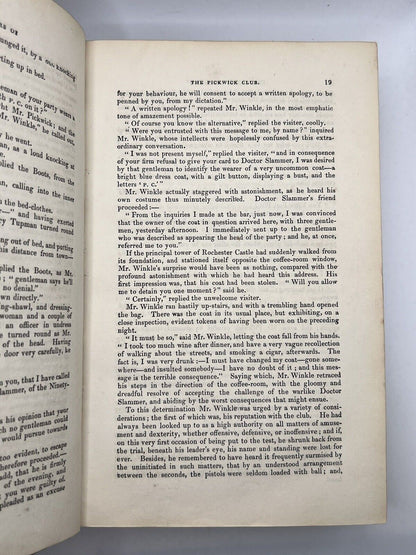 The Pickwick Papers by Charles Dickens 1837 First Edition