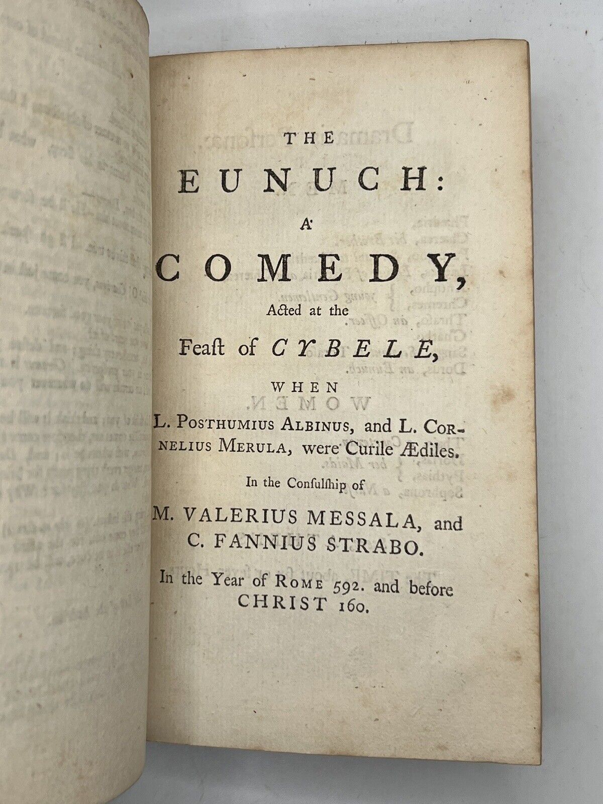 The Comedies of Terence 1752