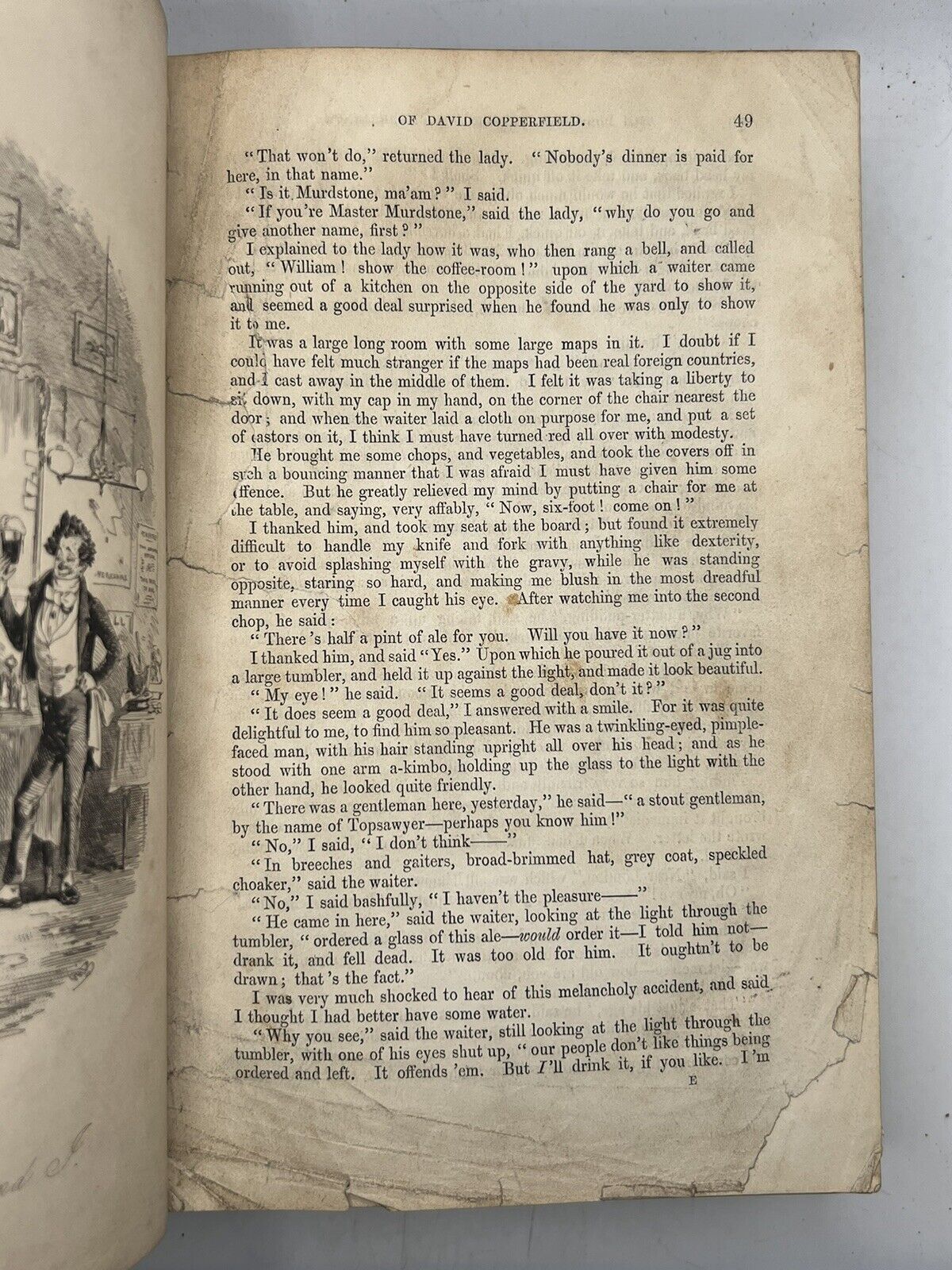 David Copperfield by Charles Dickens 1850 First Edition