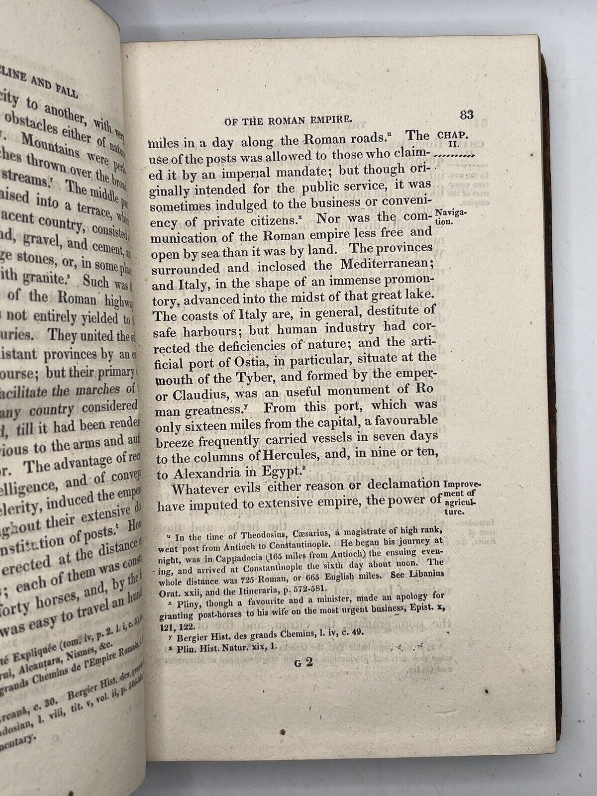 The Decline and Fall of the Roman Empire by Edward Gibbon 1819 in 12 Volumes