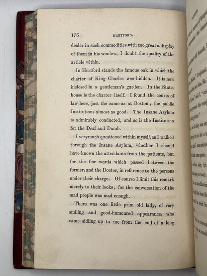 American Notes by Charles Dickens 1842 First Edition First Issue