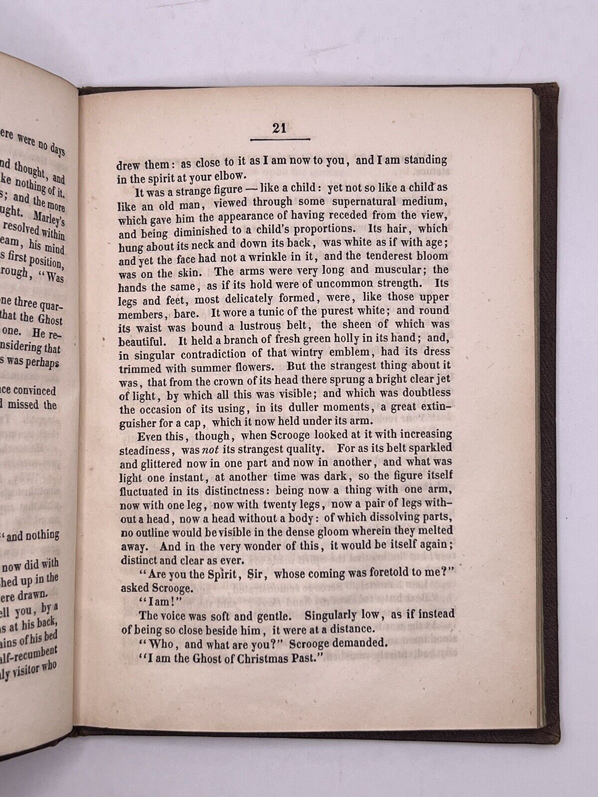 A Christmas Carol - Charles Dickens 1843 Tauchnitz First Edition in Original Cloth