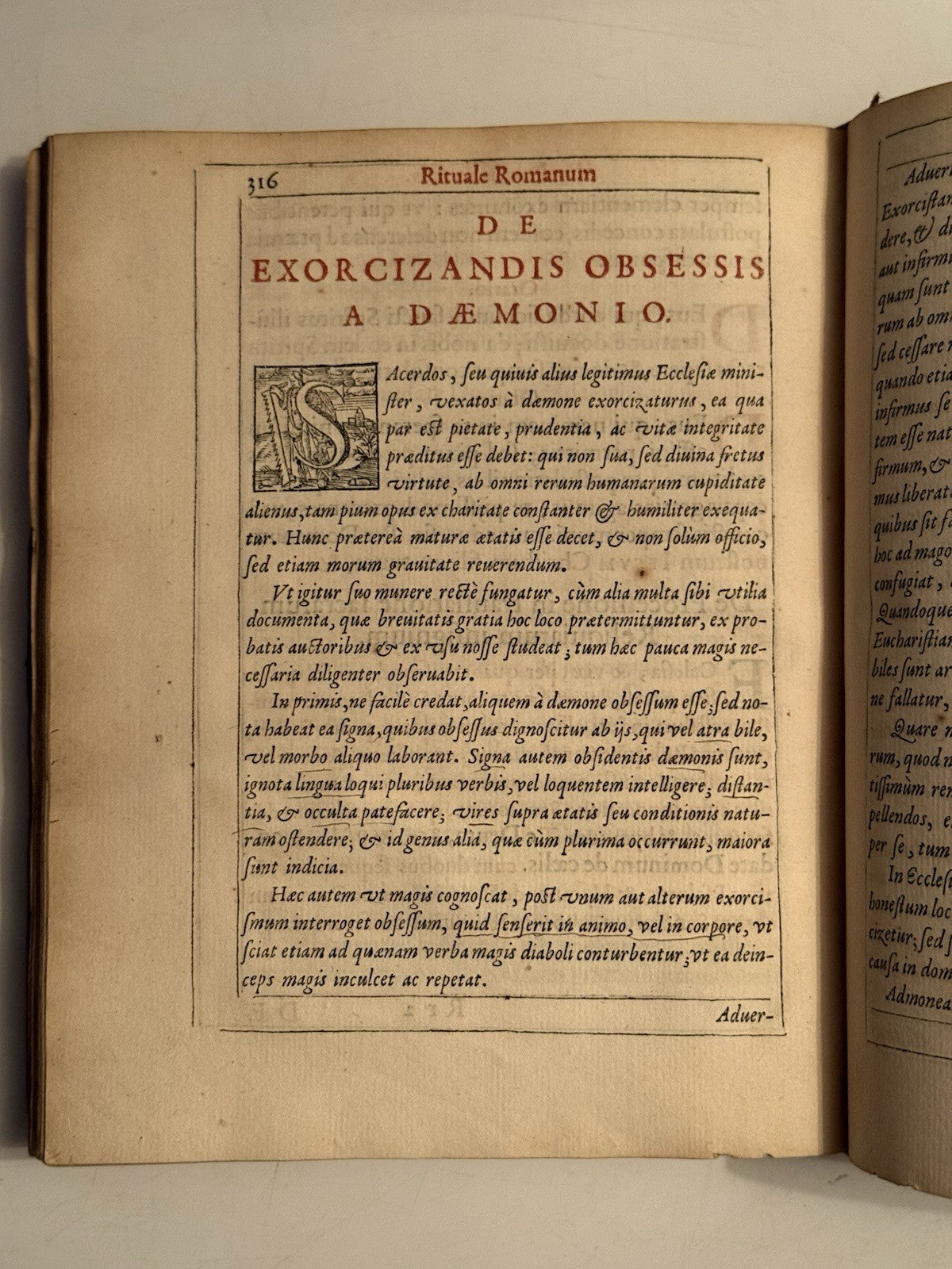 Rituale Romanum 1617 First Plantin Edition & Jesuit Working Copy