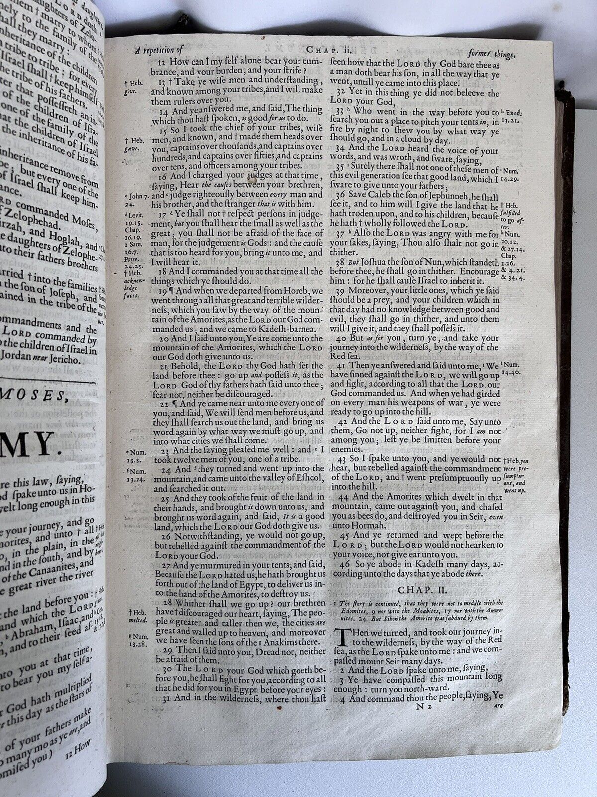 Antique King James Bible 1674