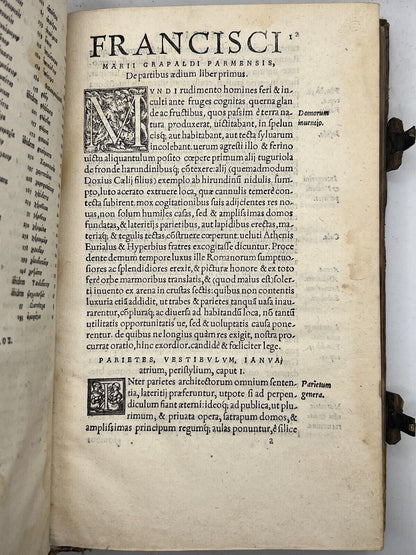 De Partibus Aedium 1541