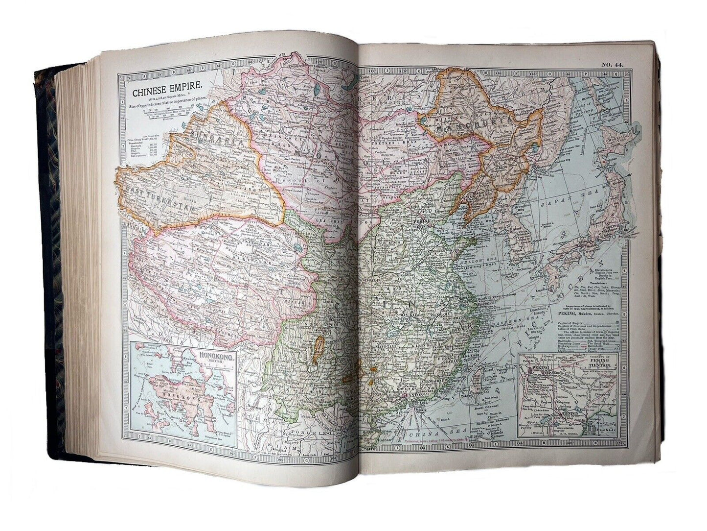 A Beautiful Atlas ILLUSTRATED WITH 124 COLOUR MAPS 1903