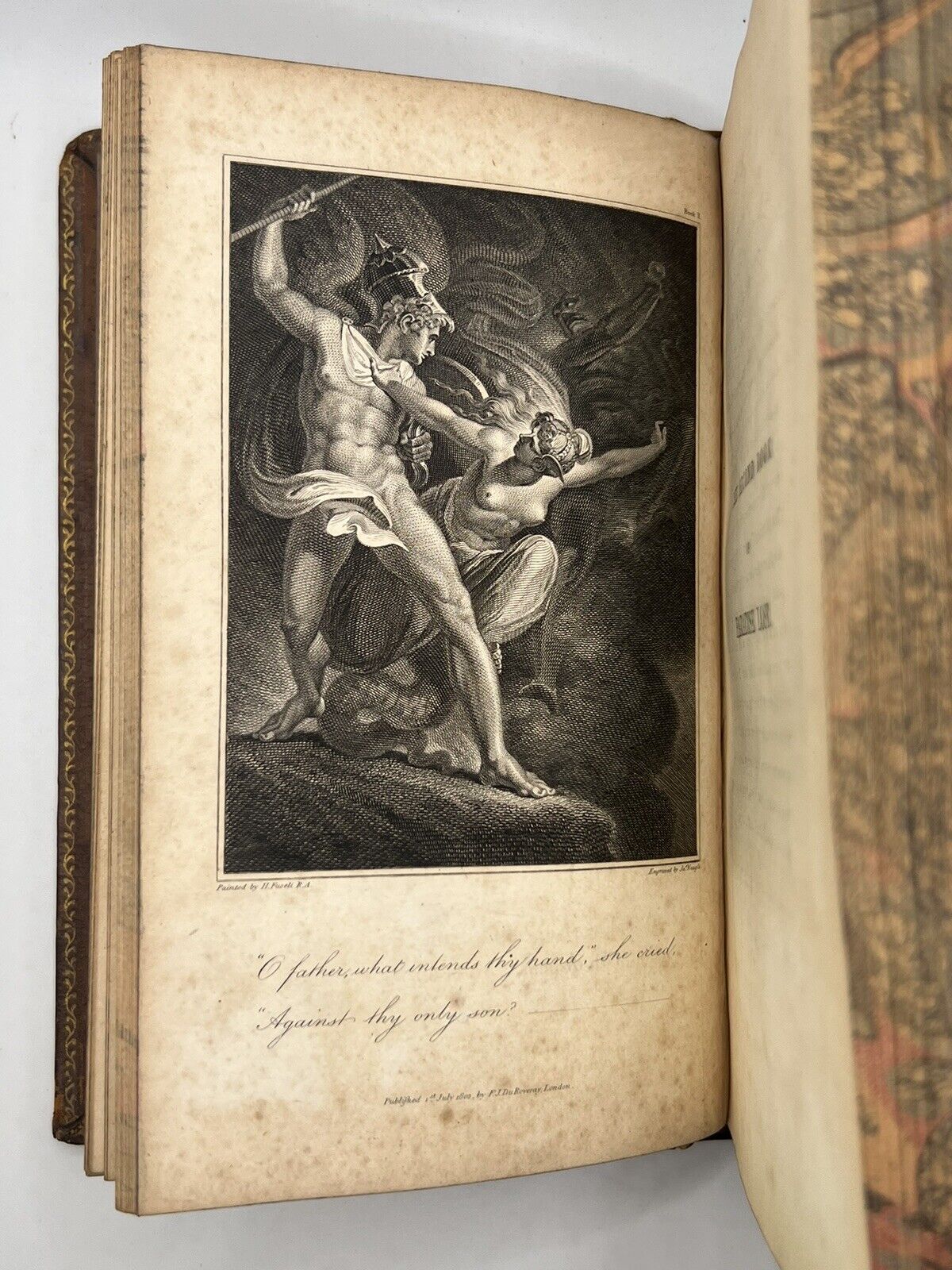 Paradise Lost by John Milton 1802 Illustrated Edition