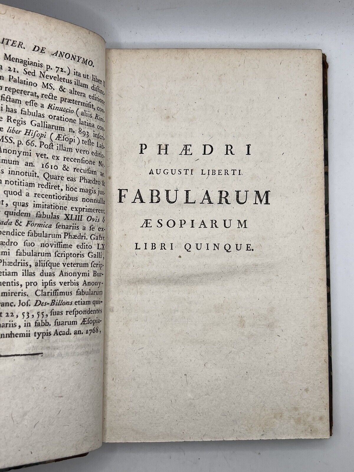 Aesop's Fables by Phaedrus 1784