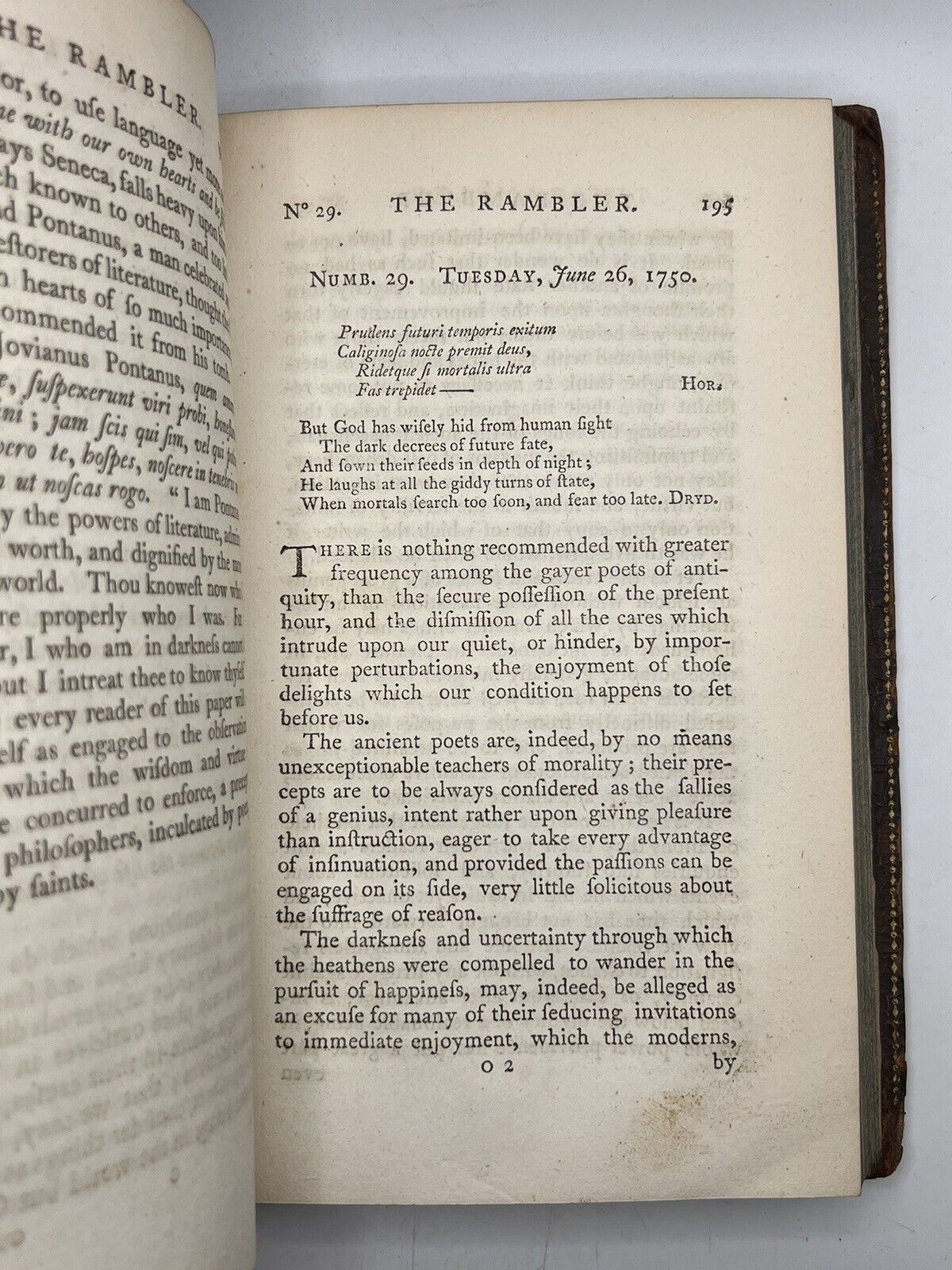 The Rambler by Samuel Johnson 1794