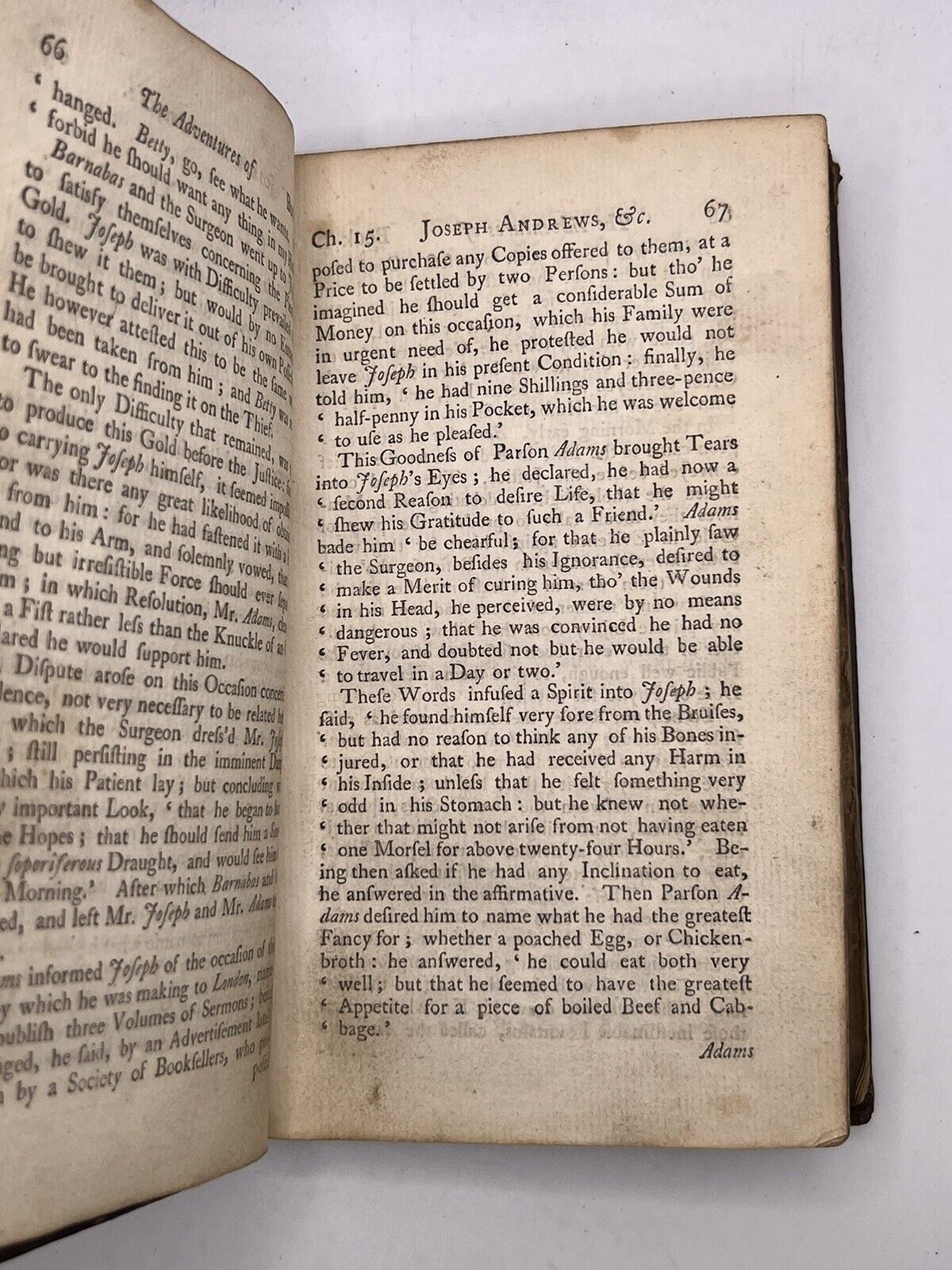 The History of Joseph Andrews by Henry Fielding 1749