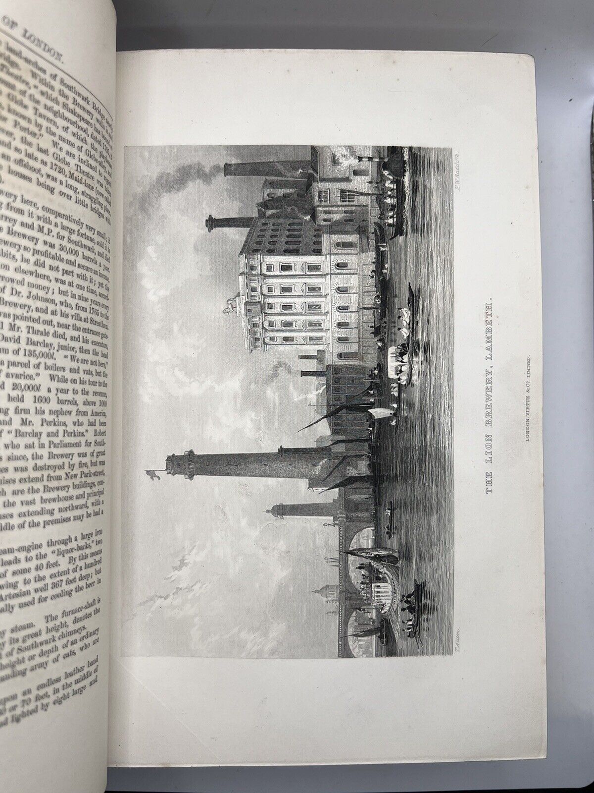 The Curiosities of London by John Timbs c.1871