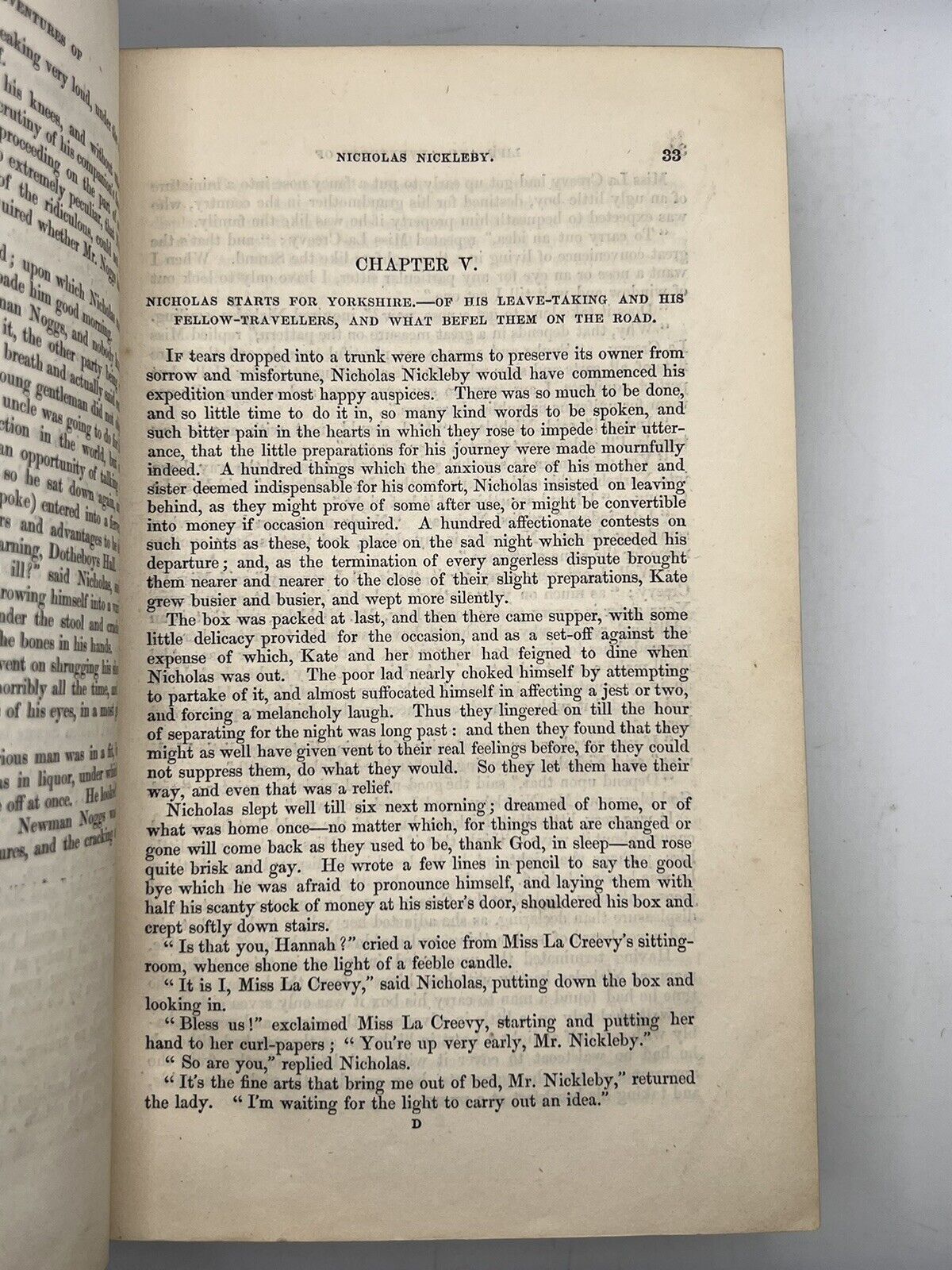 Nicholas Nickleby by Charles Dickens 1839 First Edition First Impression