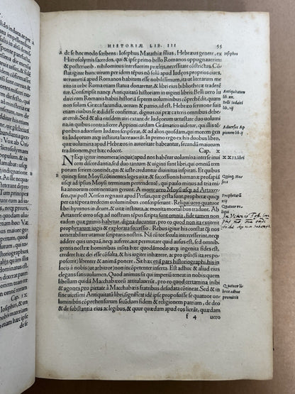 Eusebius' Church History 1544 Froben Press