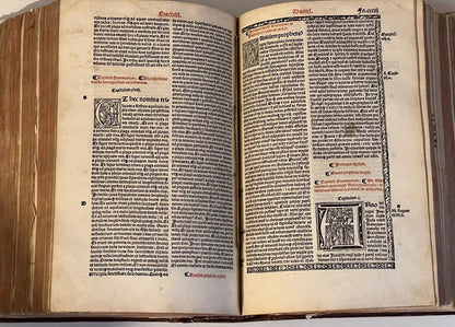 1516 Illustrated Bible - Post Incunable