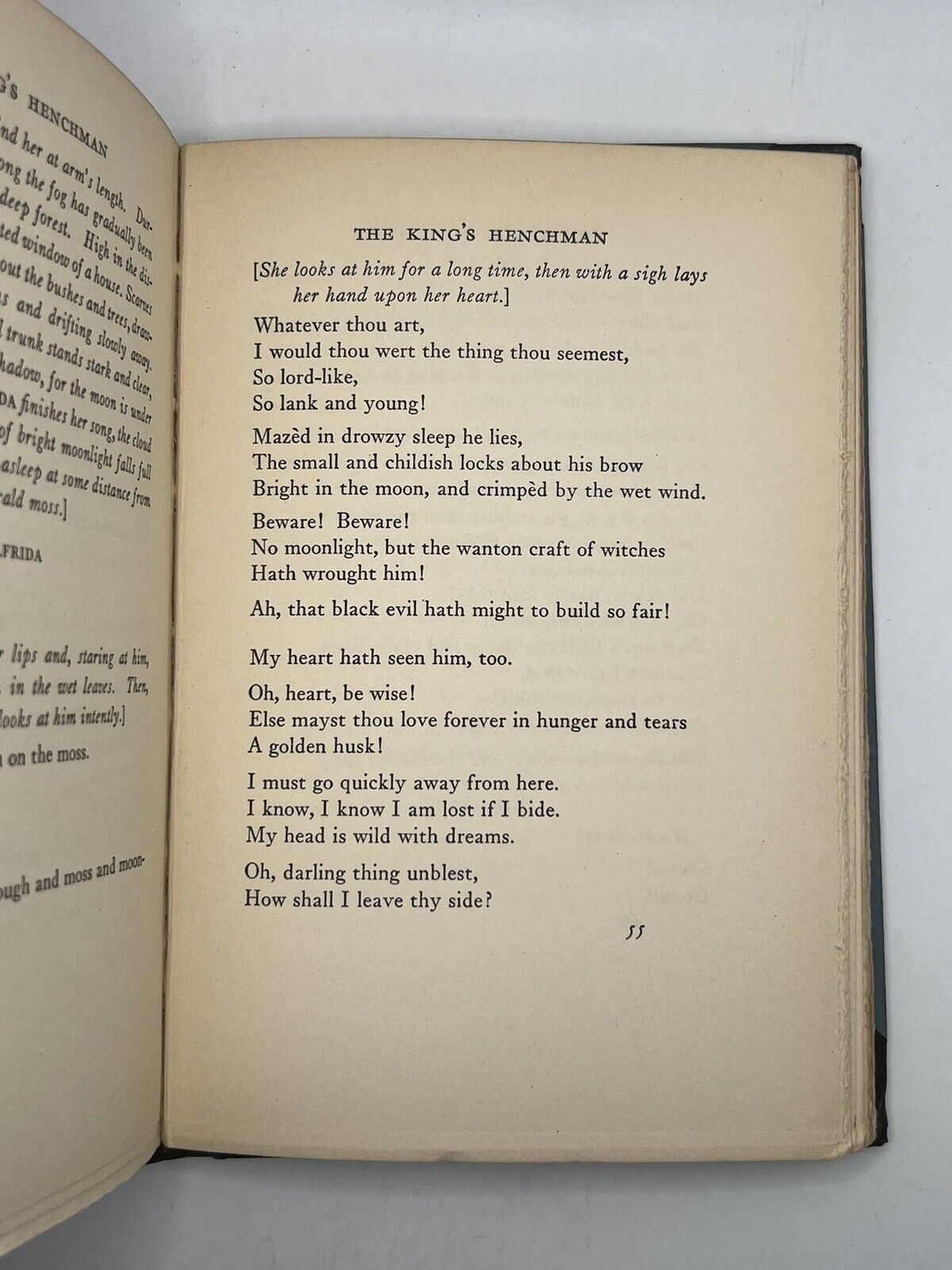 The King's Henchman by Edna St. Vincent Millay 1927 First Edition