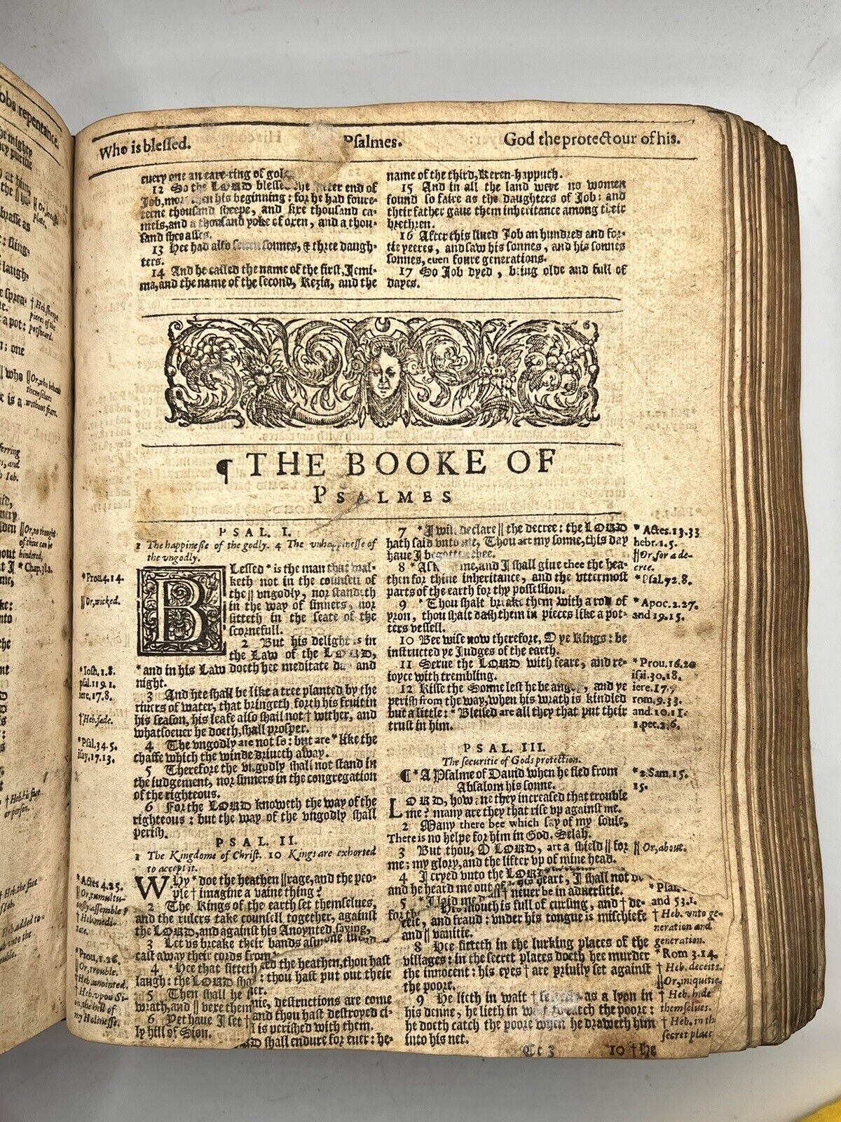 The King James Bible 1621 Rare Early Edition with Misprints