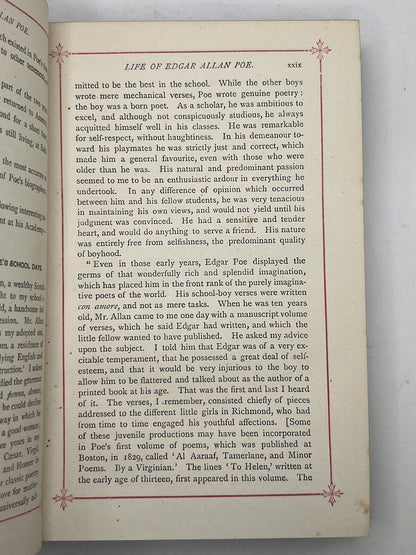 The Works of Edgar Allan Poe c1890