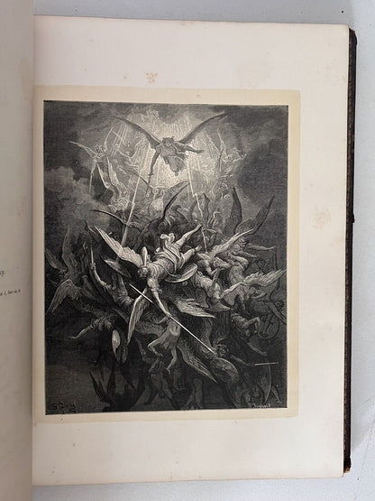 Paradise Lost by John Milton c.1870 Gustave Dore