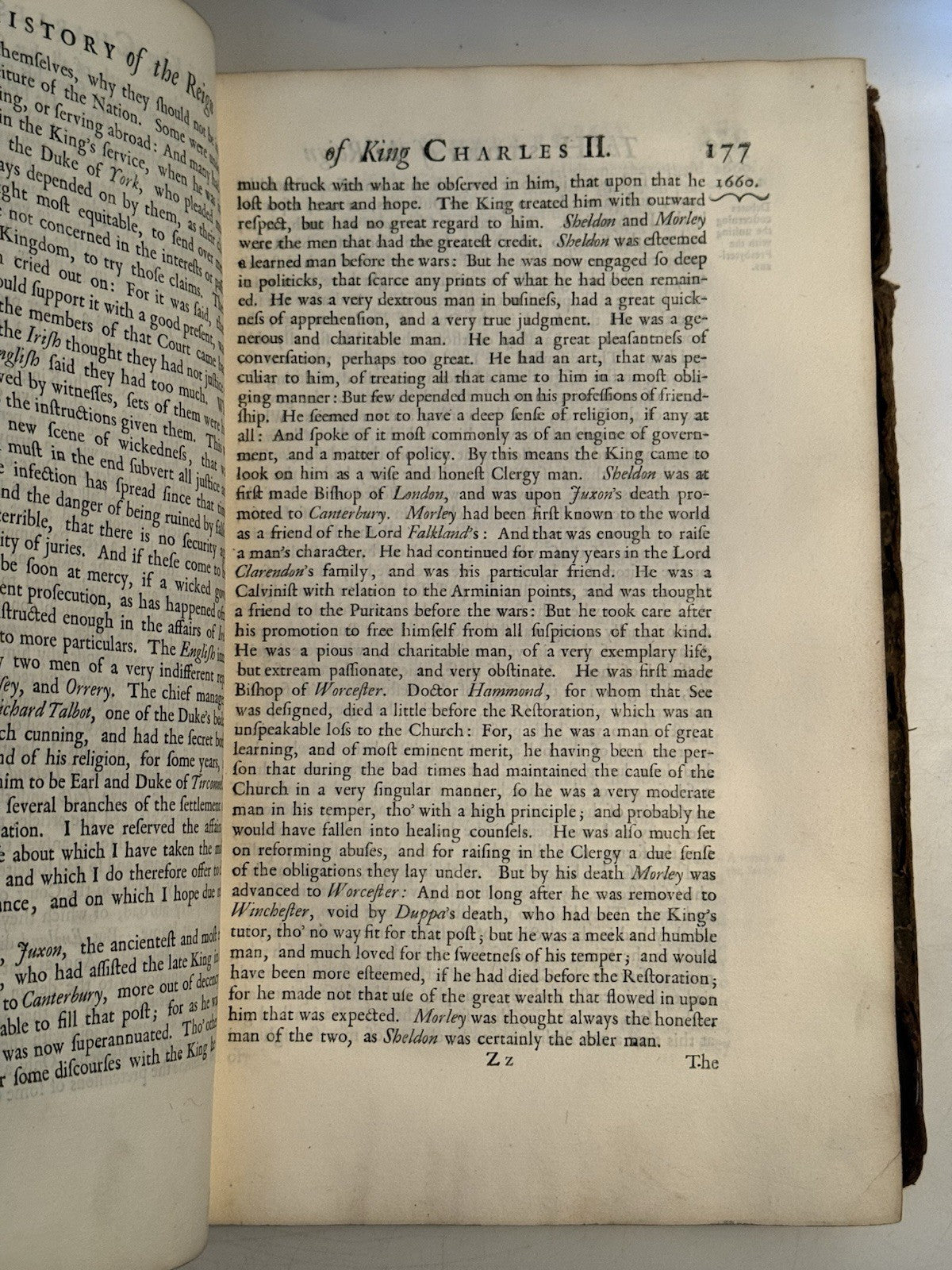 Burnet's History of His Own Time 1724 First Edition