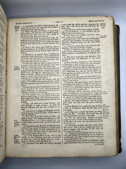 Antique King James Bible 1763