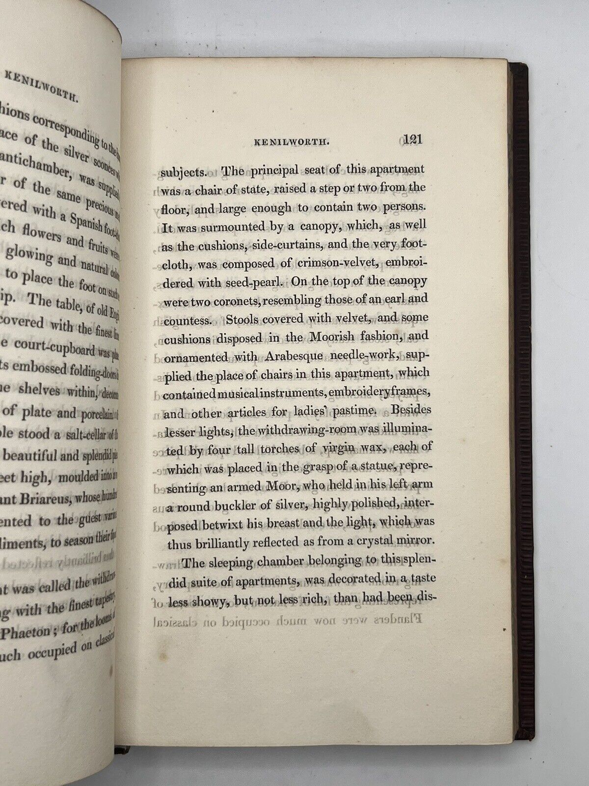 Kenilworth; a Romance by Sir Walter Scott 1821 First Edition