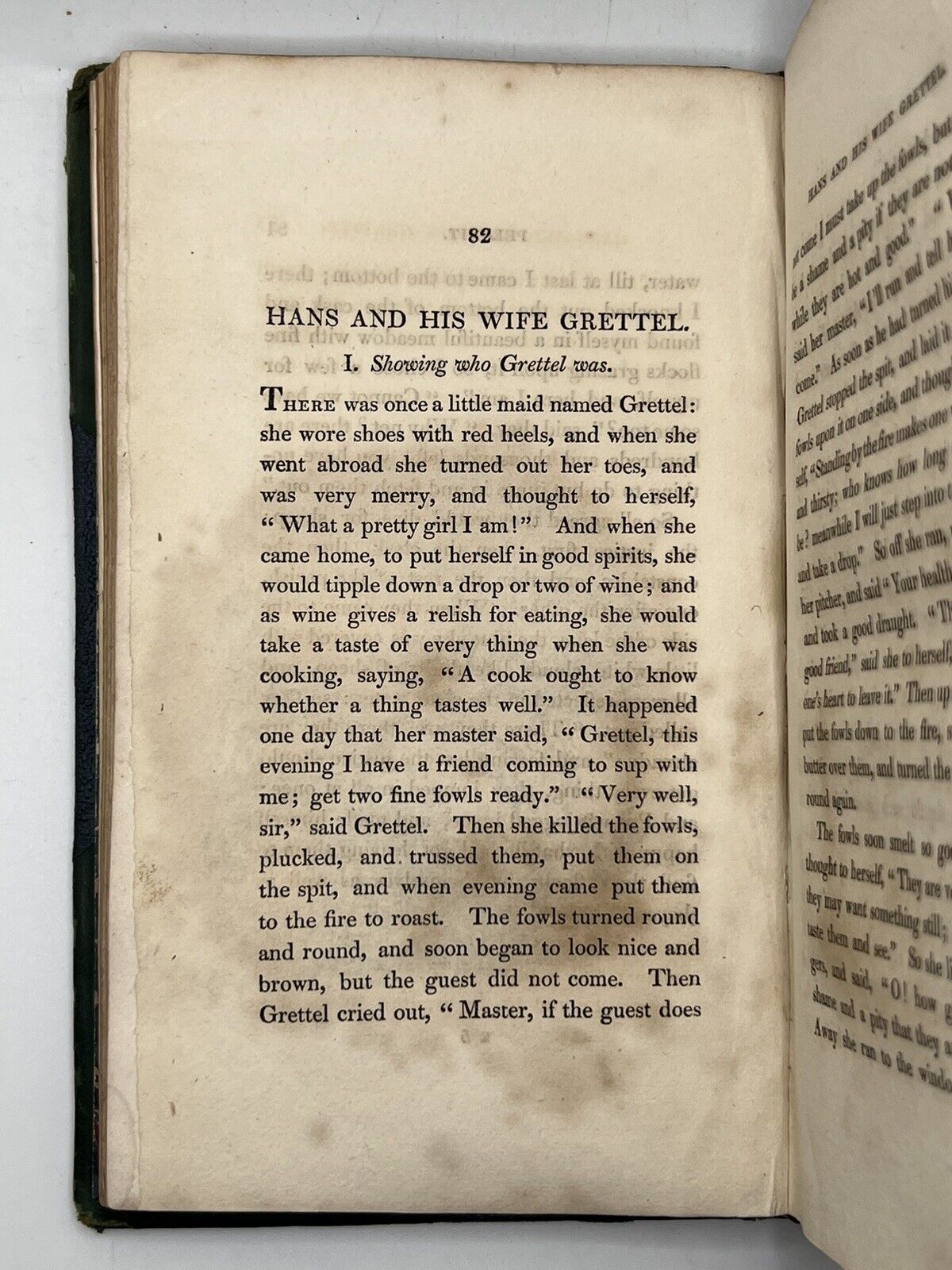 Grimm's Fairy Tales 1826 First Edition in English