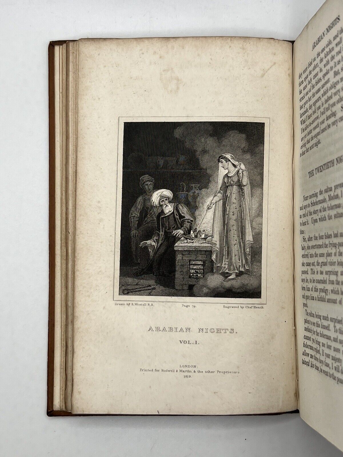 The Arabian Nights 1819 Westall Edition