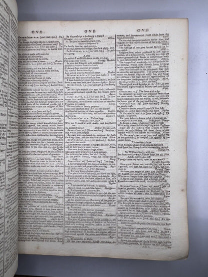 A Dictionary of the English Language by Samuel Johnson 1786