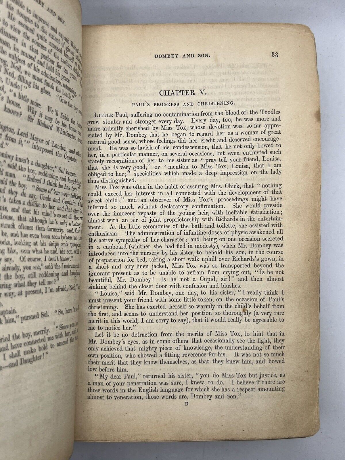 Dombey and Son by Charles Dickens 1848 First Edition First Impression