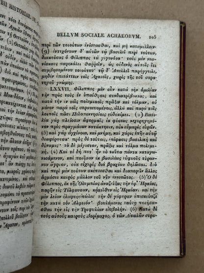 Polybius Histories 1816